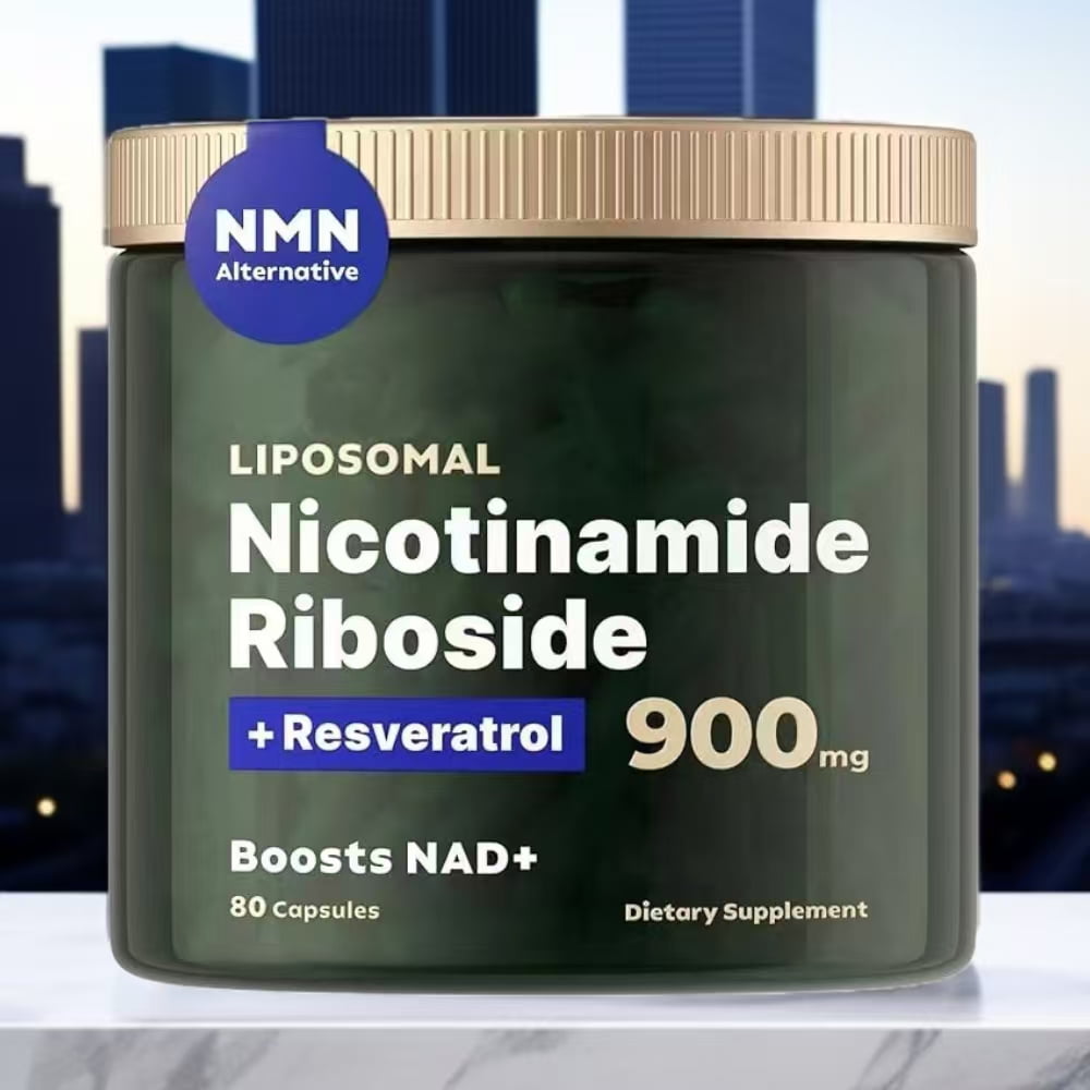 NAD+ Supplement - Liposomal Nicotinamide Riboside 80 Capsules - Walmart.com