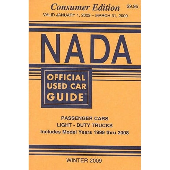 Pre-Owned NADA Official Used Car Guide: Consumer Edition: NADA Official Used Car Guide : Passenger Cars, Light-Duty Trucks (Paperback)