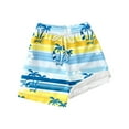 thumbnail image 1 of NAFUU Boys Casual Shorts Summer Floral Prints With Elastic Waistband Lightweight Comfortable Beach Activities Shorts For Boys Sizes 10-12 Years, 1 of 4