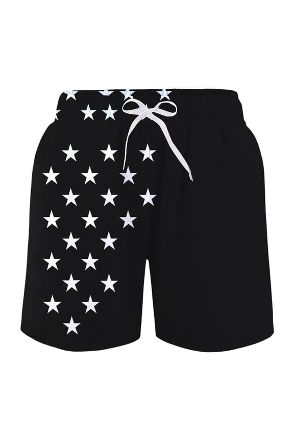 Boys Swim Trunks Swimsuit Star Graphic Swimming Shorts Swimwear Summer Beach Board Shorts Swimming Surfing Cool Bathing Suit For Boys 8 Years
