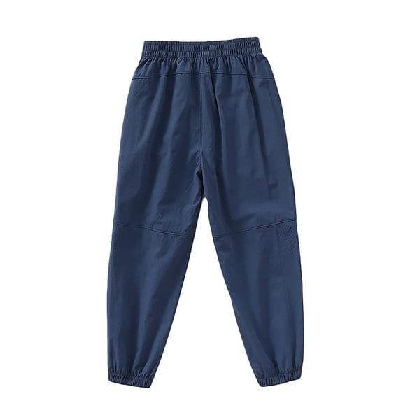NAFUU Comfortable Boys Pants Boys Pants Stretch Woven Trousers Daily Casual Outdoor Sports Lightweight Comfortable Kids Long Pants Spring Summer Fall Comfort Joggers 6-7 Years
