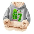 thumbnail image 1 of NAFUU Girl's 67 Hoodie Tops Girls Fleece Lined Hoodies Long Sleeve Hooded Sweatshirt Pullover Top For Kids Casual Winter Wear 9-10 Years, 1 of 4
