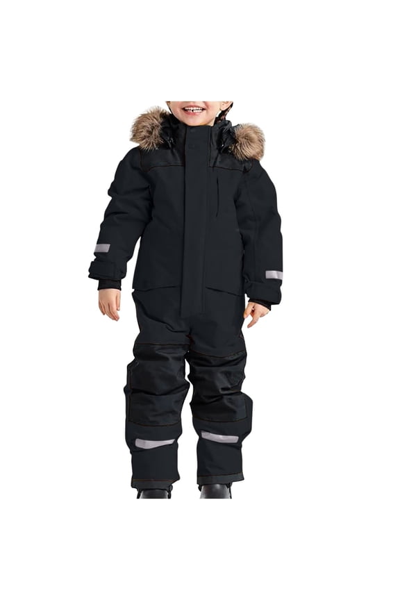 Girls Fall Winter Outfits Glow In The Dark Kids Water Snowsuit Insulated Jumpsuit For Cold Weather Outdoor Winter Play And Activities 12-13 Years