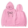 thumbnail image 1 of NAFUU Girls Graphic Hoodies Stylish Girls Hooded Sweatshirt Cozy Fleece Pullover With Print Designs For Kids And Youth Fashion Outerwear 7-8 Years, 1 of 4