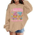 thumbnail image 1 of NAFUU Girls Hoodies Sweatshirts Number 67 Printed Long Sleeve Hooded Sweatshirt Casual Pullover Tops For Everyday Wear Fashion Clothes 2-3 Years, 1 of 4