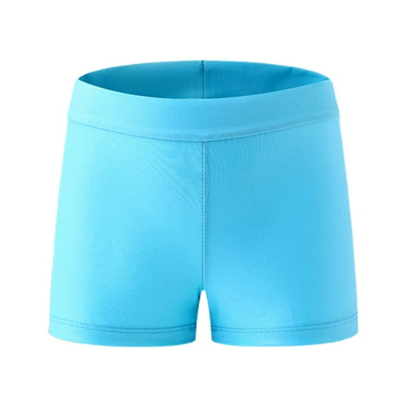 NAFUU Girls Metallic Shorts Girls Leggings Shorts Stretchy Tights Shiny Metallic Dance Leggings Workout Yoga Shorts 10-11 Years
