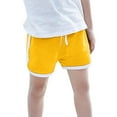thumbnail image 1 of NAFUU Girls Soft Shorts Kids Boys Girls Casual Shorts Solid Color Summer Elastic Waist Sport Short Soft Running Shorts 8-9 Years, 1 of 4