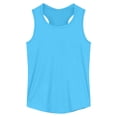 thumbnail image 1 of NAFUU Girls Tank Tops Summer Solid Color Sleeveless O-Neck Racerback Tanks Breathable Loose Fit Vest Comfort Going Out Tops For Girls 11-12 Years, 1 of 9