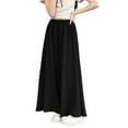 thumbnail image 1 of NAFUU Kids Girls Pants Summer Solid Color Wide Leg Trousers Pleated High Waisted Comfortable Versatile Palazzo Pants For Girls Sizes 4-5 Years, 1 of 6