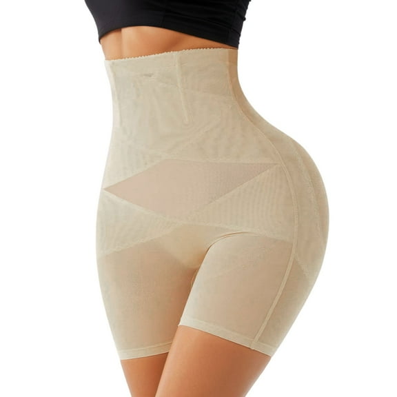 NAFUU Leggings For Women High Waisted Seamless Tummy Control Yoga Shaping Shorts Panties Comfortable Soft Thin Yoga Pants Shapewear Shorts Versatile Legging