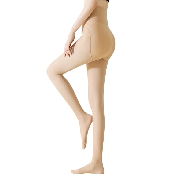 NAFUU Leggings For Women Solid Color Plush Thick Socks Tights Autumn Winter Pantyhose Comfortable Wearing Underwear Stretchy Tight Pants Warm Winter Tights