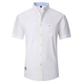 thumbnail image 1 of NAFUU Mens Short Sleeve Button Down Shirts Slim Fit Business Casual Shirt Regular Fit Dress Shirts Formal Shirt, 1 of 4