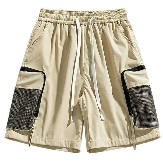 NAFUU Mens Summer Shorts Men's Athletic Running Shorts Quick Dry Workout Shorts Lightweight Loose Relaxed-Fit Sports Shorts Fitness Sweatpant