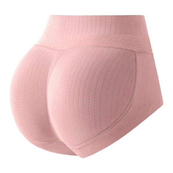 NAFUU Seamless Panties For Women Butt Lifter Padded Shapewear Enhancer Control Panties Body Shaper Hip Enhancer Pad Underwear Comfy Soft Underpants