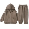 thumbnail image 1 of NAFUU Toddler Boys Outfits Sets Winter Tracksuit Long Sleeve Zip Up Hoodie Jacket With Jogger Pants Two Piece Outfit Children Autumn Sweatsuits Adorable Clothes 9-10 Years, 1 of 9