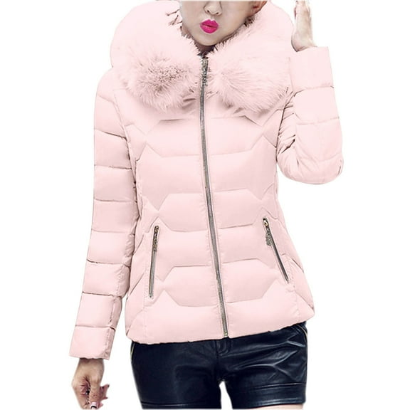 NAFUU Women Fleece Jacket Lightweight Fleece Hooded Coat Short Winter Warm Jacket With Zipper Pockets Outdoor Activities Women Warm Coats