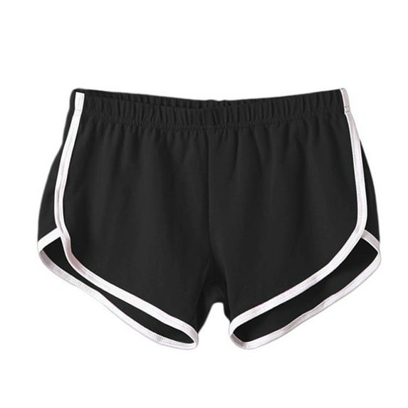 NAFUU Women's Athletic Shorts Summer Home Pajama Shorts Casual Running Yoga Sports Candy Color Sports Shorts