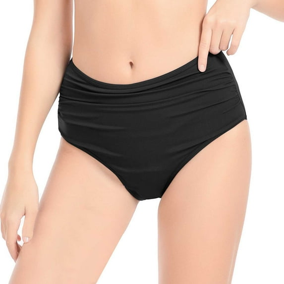 NAFUU Women's Bikini Panties Womens Menstrual Period Panties High Waisted Leak Proof Panty Leakproof Swim Bottoms Underwear Comfortable Briefs