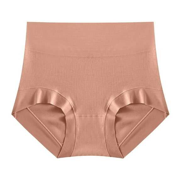 NAFUU Women's Lace Underwear Velvet High Waisted Underwear Large Sized Seamless Underwear Classic Bikini Panties