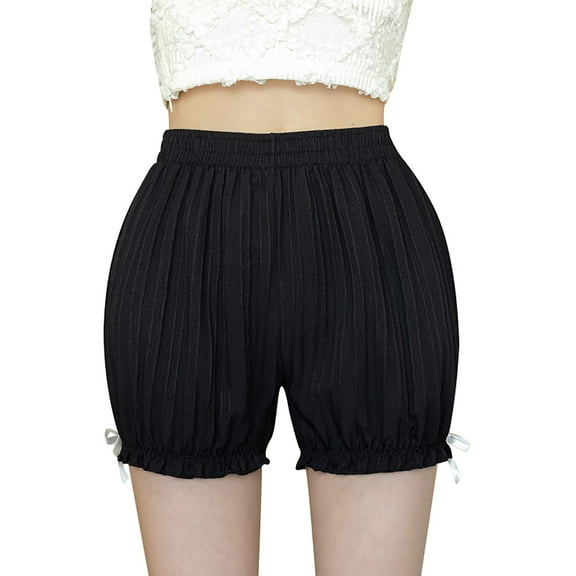 NAFUU Womens Plus Size Breathable Chafe Shorts For Layering Womens Shorts Breathable Safety Pants Under Dress Solid Color Soft Shorts Trendy Leggings