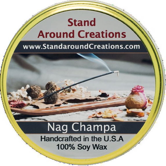 NAG CHAMPA TUREEN 11-OZ. ALL NATURAL SOY CANDLE