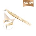 thumbnail image 1 of NAGARAKU AG Series High-Density Fiber Tip Anti-Slip Professional Tweezers for Eyelash Extensions AG-09, 1 of 7