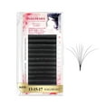 thumbnail image 1 of NAGARAKU Easy Fan Mega Volume Eyelash Extensions 0.03 C Curl 8-10-12mm Mix Self Blooming Rapid Automatic Flower 3 Layers Soft Pre-Glued Lashes, 1 of 6