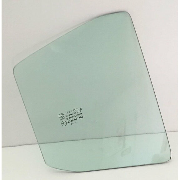 Passenger Right Side Rear Vent Window Vent Glass Compatible with Mazda 3 2014-2018 Models