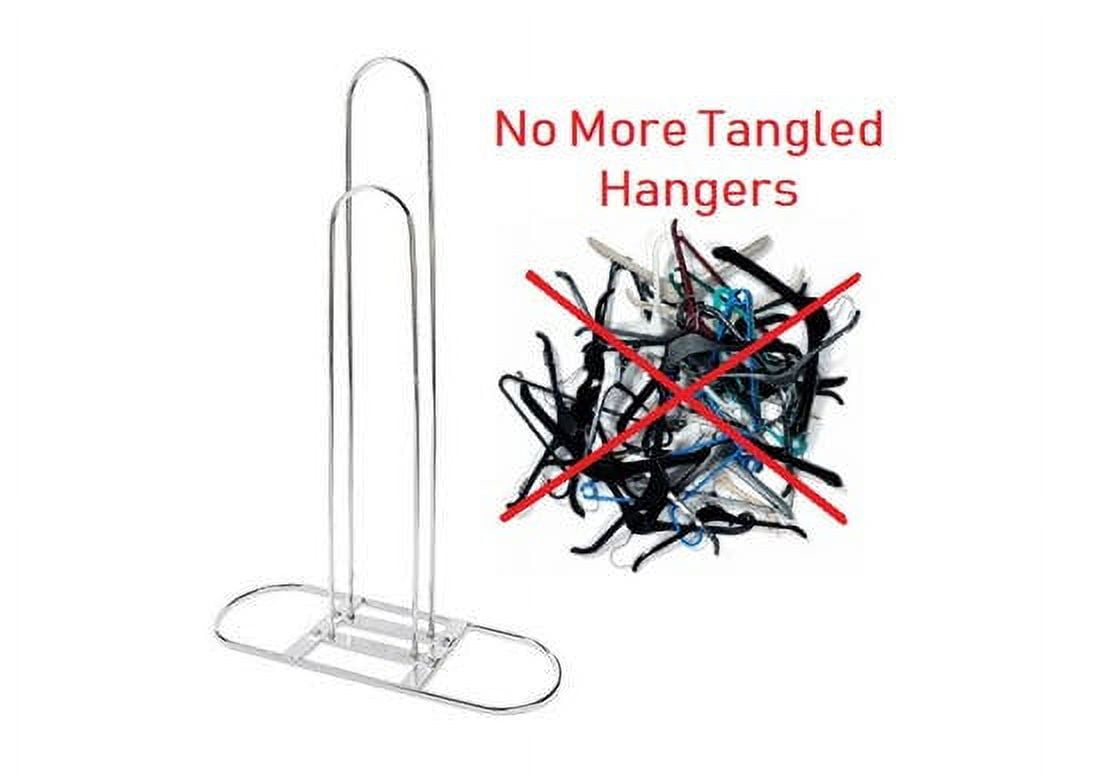 NAHANCO #101 Chrome Metal Hanger Stacker (1 Pack)