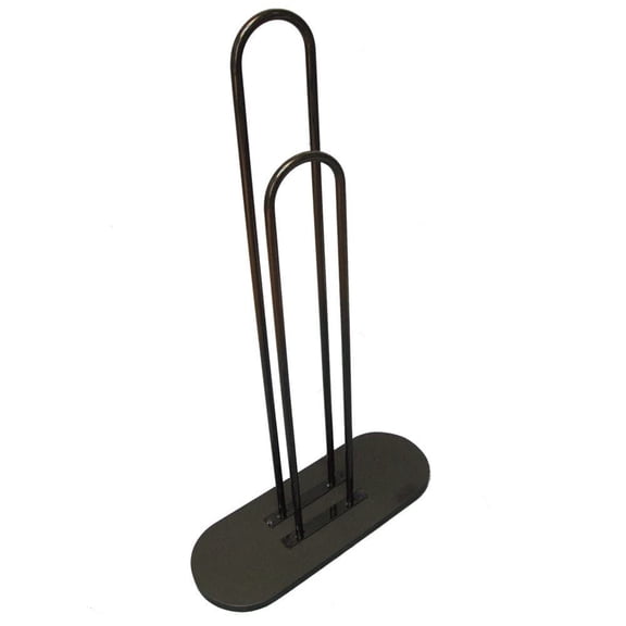 NAHANCO 101B- Deluxe Wood Hanger Stackers, Black, Pack of 1