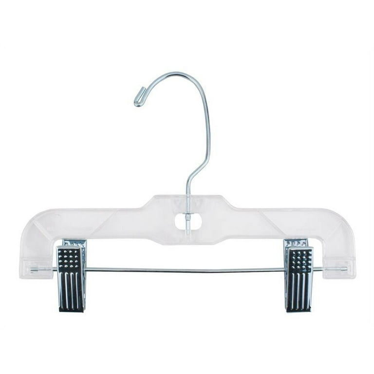 Heavyweight Clear Coat Hanger (Long Hook)