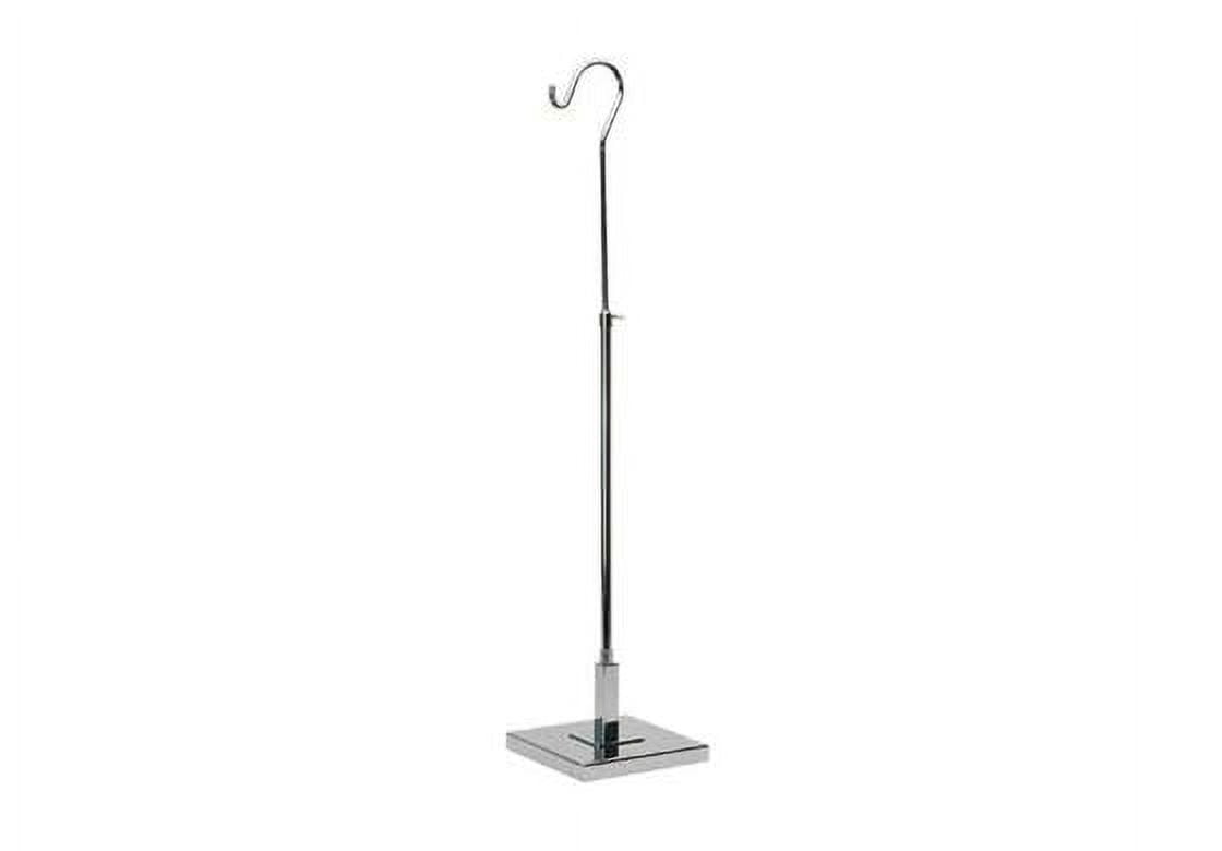 NAHANCO Countertop single hook display stand, 36"H, Chrome 1/EA