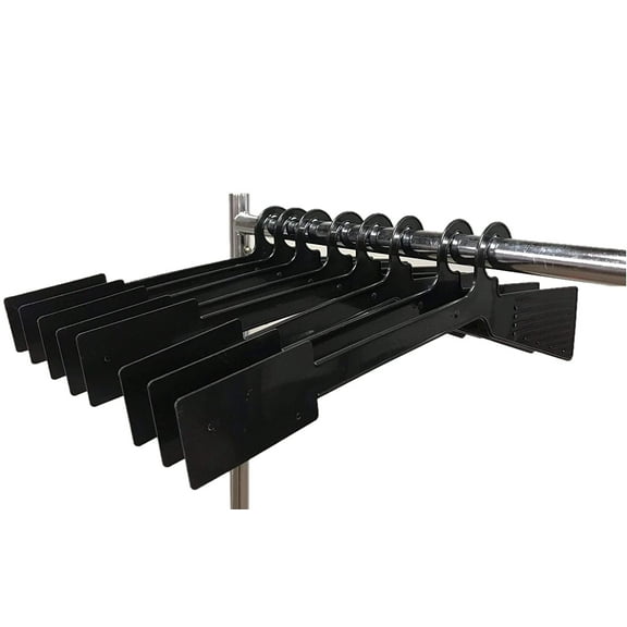 NAHANCO Extra-Long Stockroom Rail Divider with Straight Body, 21  L - Black