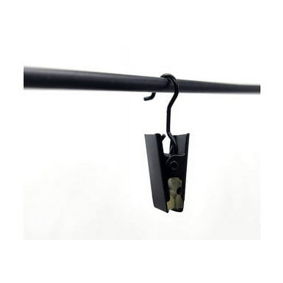 NAHANCO Peg Hook Accessory Clip, Black, 20/CN