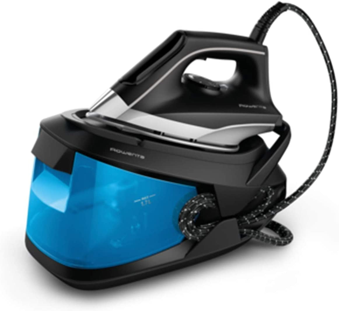 NAHANCO Rowenta Professional Compact Steam Pro, Clothing Iron, Black (VR8324U1)