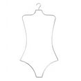 thumbnail image 1 of NAHANCO Wire Swimwear hanger, Chrome (Pack of 12), 1 of 2