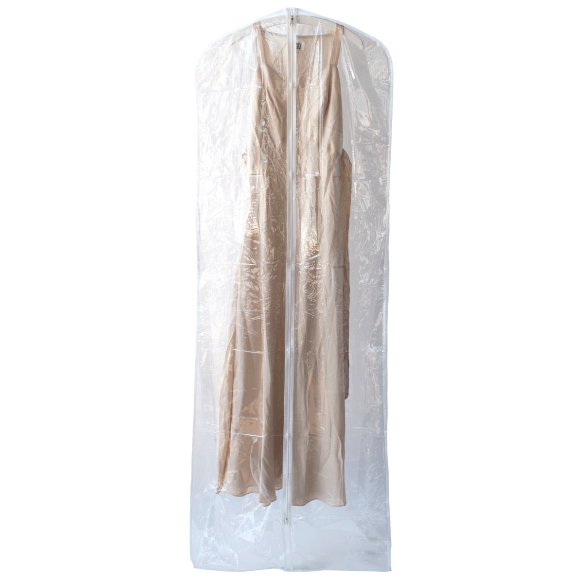 NAHANCO vinyl bridal gown garment bag, 24"x72", Clear - 12/CTN