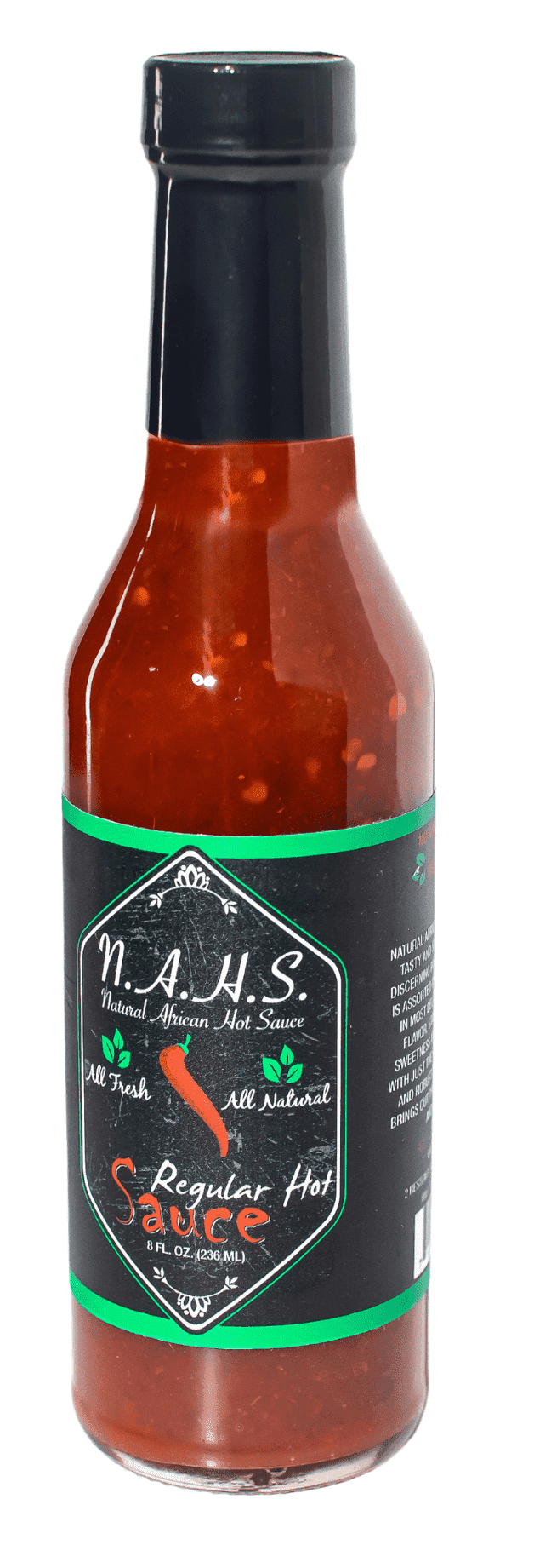 NAHS Normal Hot Sauce - Bold Gourmet Condiment, 8oz Bottle