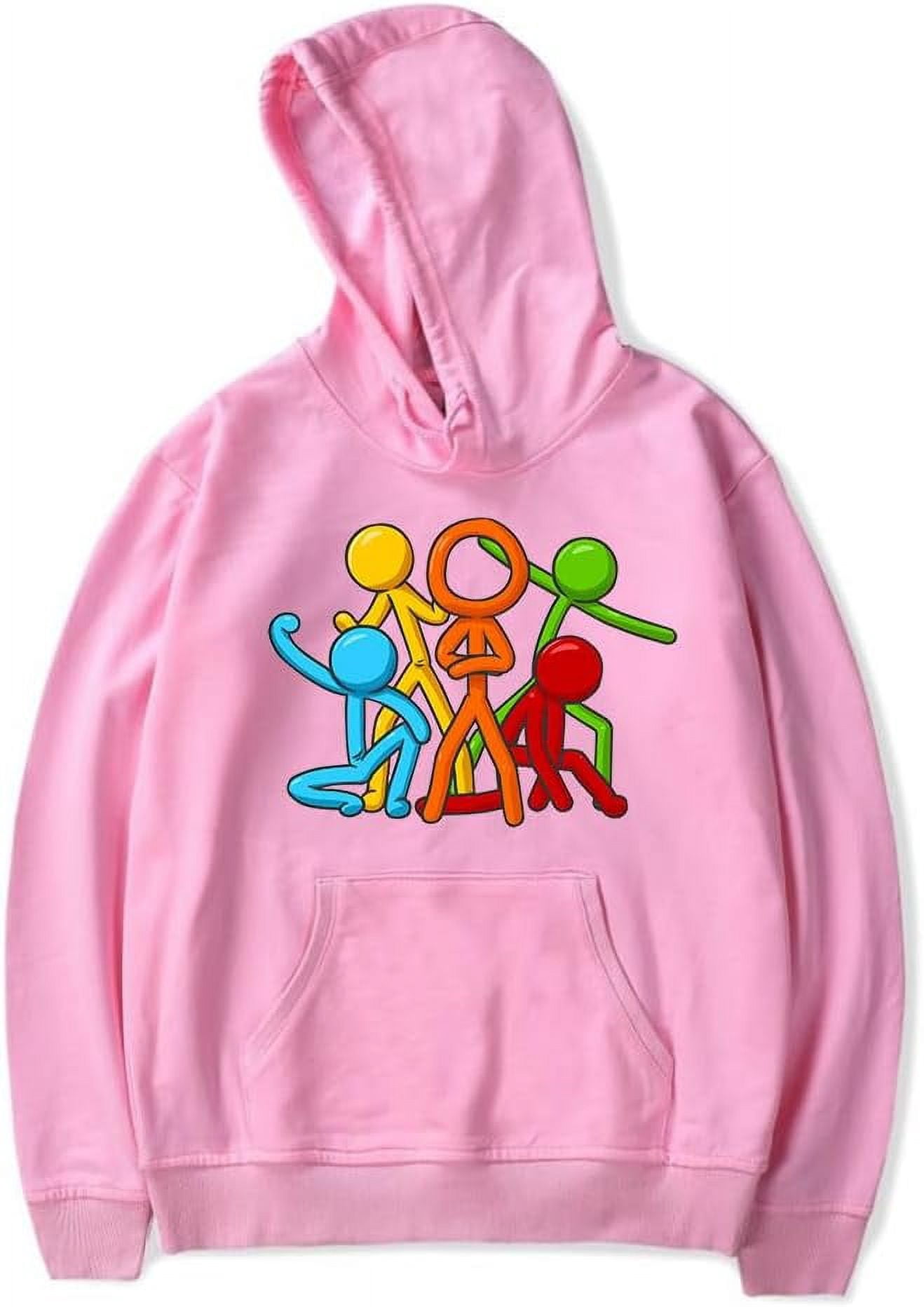 NAIKAIKU Alan Becker Stick Gang Merch Hoodie Sweatshirt Unisex Hip Hop ...