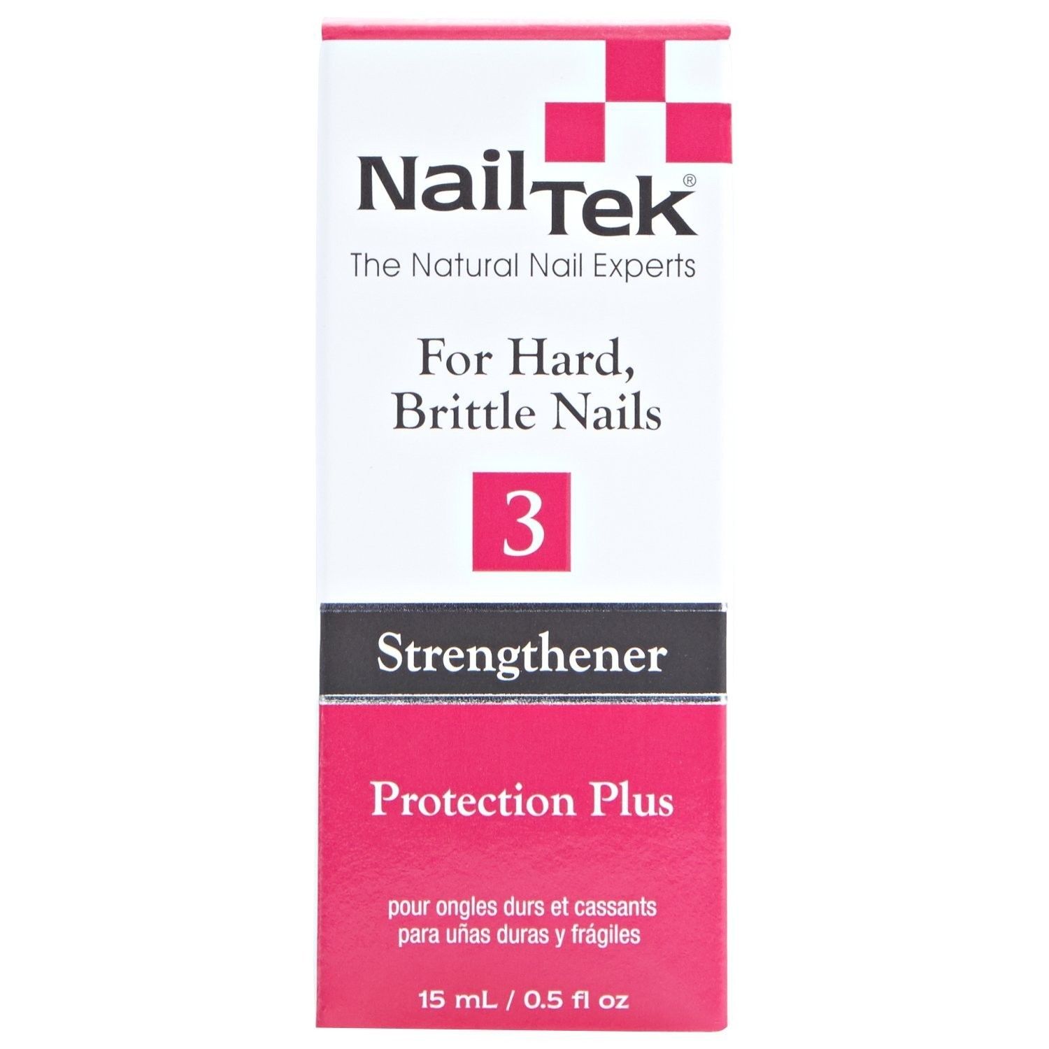 NAIL TEK Protection Plus III Pro Pack 4/.5oz