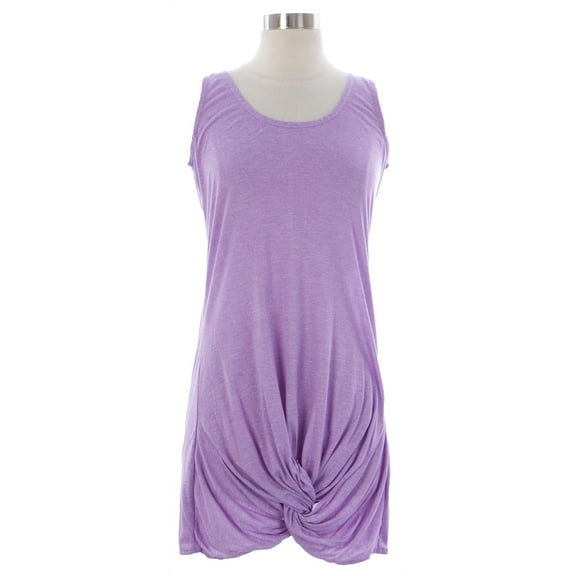 NAILA Women's Twisted Koral Dress Sz Medium Purple