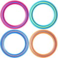 thumbnail image 1 of NAISHIER 4 Pcs 11 Inch Soft Discs Flying Discs for Adults, Lightweight Outdoor Tossing Toy, 1 of 7