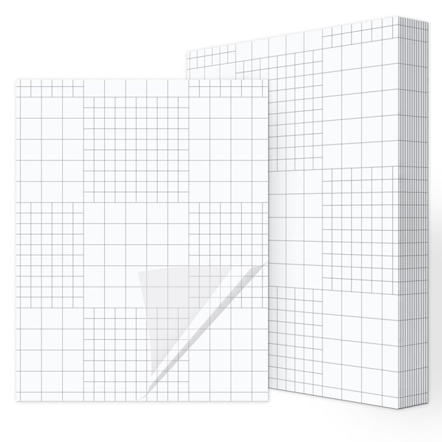 NAISHIER 50Pack, 8.5x12inch SelfAdhesive Laminating Sheets