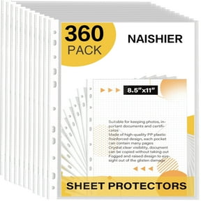 Plastic 3 Ring Binder Sleeves