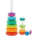 thumbnail image 1 of NAISHIER Spinning Stacking Toys, Spin Toys for Toddlers 1-3, Strong ABS Plastic, Rainbow Spin Tower, Autism Sensory Learning Toy, Suitable for Gifts for Boys and Girls, 1 of 7
