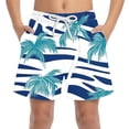 thumbnail image 1 of NAISIBABY Board Shorts for Boys (4-15T), Quick Dry Swimwear Drawstring with Pockets Kids Beach Swim Trunks 14T, 1 of 8