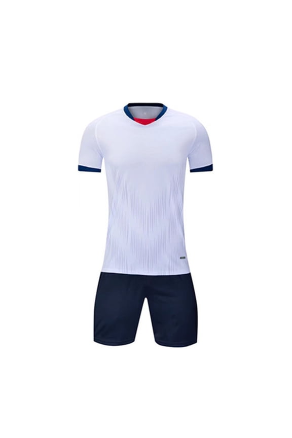 Boys Active Shorts Set, Performance T-Shirt Athletic Basketball Shorts Sport Outfit 2-Piece White 14-16T