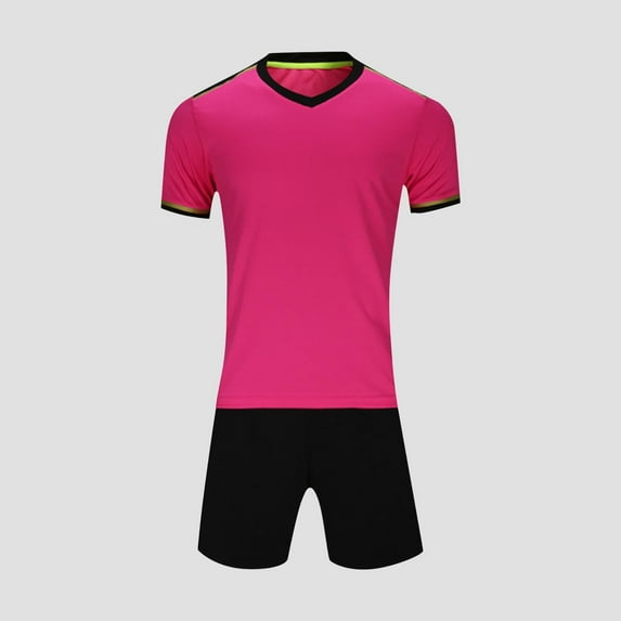 NAISIBABY Boys Active Shorts Sets Size 10-12, Performance Shirt Athletic Basketball Shorts Sport Outfit 2-Piece Hot Pink