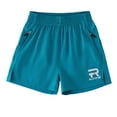 thumbnail image 1 of NAISIBABY Boys Athletic Shorts Size 10, Quick Dry with Zipper Pockets Elastic Waist Casual Jogger Active Shorts (6-15T), 1 of 6