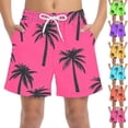 thumbnail image 1 of NAISIBABY Boys Beach Board Shorts 12T, Summer Casual Drawstring with Pockets Hawaiian Vacation Swim Trunks (4-15T), 1 of 9